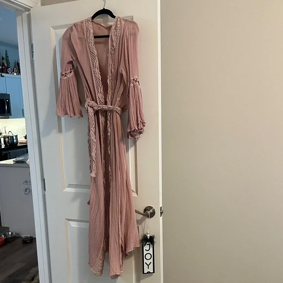 Jen's Pirate Booty Pink Swim Coverup Size Small. - Picture 2 of 3